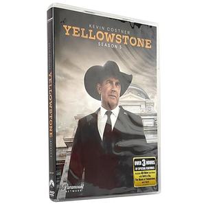 Yellowstone Saison 5 Partie 1 – Lot de 4 DVD en boîte – Nouveautés Films et Séries TV – Accessoires Audio et Vidéo – Édition Usine - Product Image 1