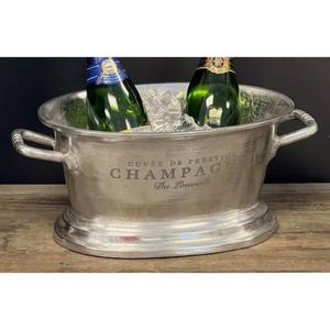 Giá bán buôn rượu sâm banh mát nhà thanh trang trí phụ kiện Countertop nhôm bia Xô đá OEM tùy chỉnh - Product Image 5