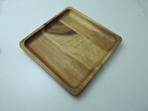 Diseño único Resina y Metal Forma Rectangular Color azul y blanco Bandeja para servir Fiesta de cumpleaños Utensilios de cocina Mesa Decorar Usado - Product Image 3