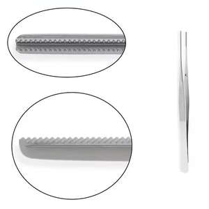 Pinzas de Tejido de Acero Semken Thump & Taylor de 12.5 cm para Cirugía Dental y Oral, Certificadas por CE por SurgiRight Instrument - Product Image 1