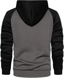 À la mode 2025 meilleur vendeur chaud confortable 100% coton polaire hommes sweats à capuche automne hiver plusieurs couleurs tenue décontracté - Product Image 2