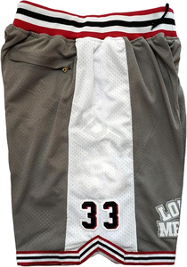 Pantalones Cortos de Baloncesto Unisex con Bolsillos, Estampados, Transpirables, de Secado Rápido, para Deportes, Gimnasio y Entrenamiento - Product Image 4
