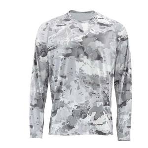 Camisas de pesca de camuflaje transpirables UV a bajo precio directo de fábrica, conjunto de jerséis de invierno, ropa de Venta caliente Lisa para hombres - Product Image 2
