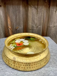 ชามแช่เท้าทองแดงแบบดั้งเดิมสำหรับการบำบัดรักษาวันสปาและประสบการณ์การนวดที่บ้าน - Product Image 5