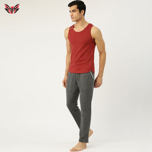 Solid Color Summer Sleeveless T-Shirt Fitness Vest Cotton Training Shirt Fitness <b>Tank</b> <b>Top</b> <b>Men</b> - Product Image 5