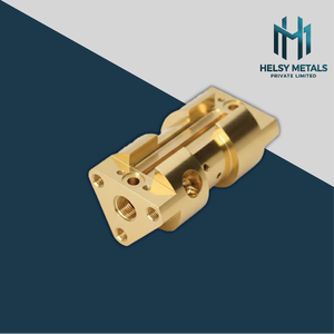 Corps de vanne en laiton VMC de précision, structure cylindrique robuste, finition lisse, tolérances strictes, manipulation des fluides, mécanique, OEM personnalisé - Product Image 5