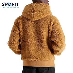 OEM Service New Style 2025 Wholesale Custom <b>Hoodie</b> High Quality Men Thick Winter Oversized Eco-Friendly Sherpa <b>Fleece</b> <b>Hoodies</b> - Product Image 5