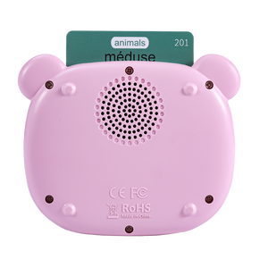 Tarjetas de Aprendizaje de Palabras para Bebés, Juguete de Aprendizaje de Audio para Niños de 1 a 2 Años con Palabras Sencillas - Product Image 5