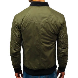 Blouson d'hiver pour homme de haute qualité, long et fin, 100% nylon, nouveau design, fermeture éclair sur le devant, logo décontracté, prix de gros - Product Image 6