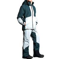 Nuevo Traje de Esquí con Capucha Talla Grande Unisex XL, Diseño Personalizado, Desmontable, Impermeable 10.000 mm, Cortavientos y Transpirable