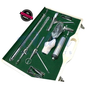 Ensemble de sigmoidoscope manuel rigide en acier inoxydable avec obturateur lumineux pour le diagnostic des hémorroïdes, des polypes et des saignements rectaux - Product Image 4