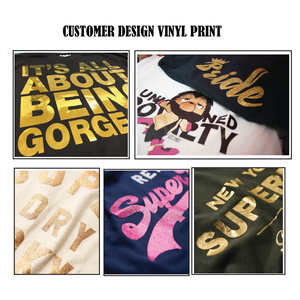 Camiseta Blanca Personalizada con Estampado de Vinilo para Hombre, Antipilling, Ecológica, Fabricación OEM/ODM, 100% Algodón, Talla Grande, Cuello Redondo, Manga Corta - Product Image 6