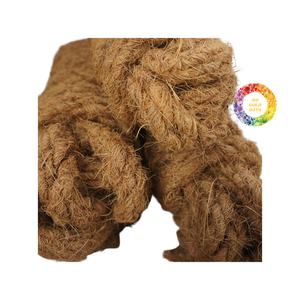 Cuerda de fibra de coco ecológica al por mayor de Vietnam a granel para envolver y apoyar plantas - Product Image 1