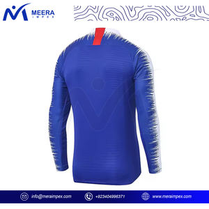 ชุดวอร์มสองชิ้นมีซิปสำหรับผู้ชายชุดออกกำลังกายสีน้ำเงินเข้มสำหรับกิจกรรมฤดูร้อนดีไซน์ล่าสุด - Product Image 3