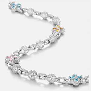 Custom Iced Out <b>Diamond</b> Alloy Pendant with Cuban Link Chain <b>for</b> <b>Men</b>-Gift - Product Image 3