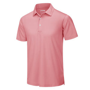 Polos de sport personnalisés avec logo, 100% coton/polyester, polos vierges en gros, polos décontractés pour le golf, polos pour hommes - Product Image 5