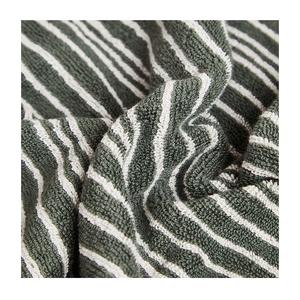 Toallas de algodón a rayas de tamaño personalizado de alta calidad, respetuosas con el medio ambiente, comprimidas, a bajo precio de mercado para uso hotelero, hechas a petición de los clientes - Product Image 6