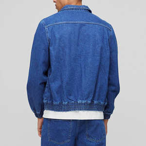 Vestes pour hommes 2025, veste en jean personnalisée pour hommes, grande taille, style denim, 100% coton, bonne qualité pour le printemps, confortable, OEM - Product Image 3