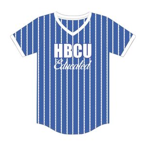 Hbcu เสื้อกีฬาเบสบอลสวมหัว Zeta phi รุ่นเบต้ามีสีฟ้าปัก chenille เสื้อยืดสโมสรชมรมนักกรีก - Product Image 2