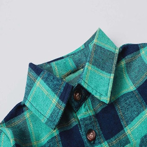 Chemise en flanelle pour homme de qualité supérieure, légère, prix de gros, entièrement personnalisée, anti-froissement, avec un design tendance - Product Image 4