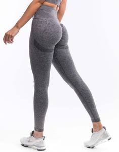 Custom Premium Charcoal OEM Mujeres Conjuntos 2 piezas Set Mujeres Arise Scrunch Leggings Flexible Suave Elástico Cintura alta Mujeres Set - Product Image 5