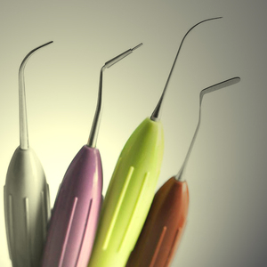 Détartreur dentaire manuel double extrémité LM Duragrade Supersteel Mini Sickle Scaler en résine – Détartreurs et instruments dentaires - Product Image 3