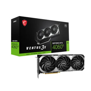 Para MSI GeForce RTX <span class=keywords><strong>4060</strong></span> Ti VENTUS 3X 8GB GPU Tarjeta de video Nueva 8GB RTX4060 <span class=keywords><strong>GTX</strong></span> Estación de trabajo para juegos con memoria GDDR6 y enfriador de ventilador - Product Image 1