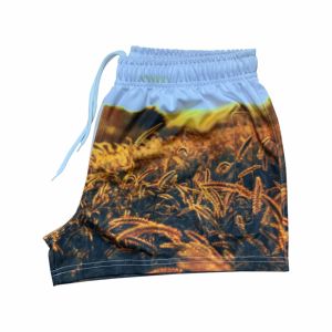 Pantalones cortos de fútbol de rugby de poliéster con diseño personalizado y transpirable de alta calidad con bolsillo con cremallera e impresión por sublimación - Product Image 5
