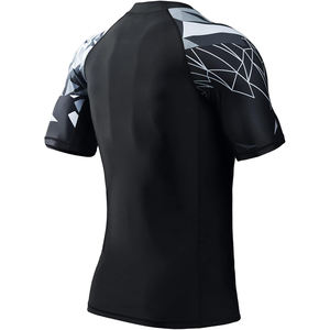 Direct Manufacturer Supply High Quality Custom Compression Performance <b>Rash</b> <b>Guard</b> Short and Long Sleeve Martial Arts Wear - Product Image 3