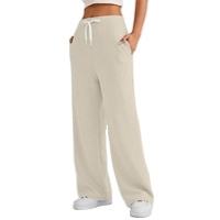 Wholesale Custom Logo <b>Loose</b> Breathable Slim Casual Pants Summer <b>Trousers</b> Women Sports <b>Trouser</b> for Women - Product Image 2