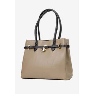 Structured <b>Crossbody</b> <b>Bag</b> in Genuine Dollar Leather - Made in Italy - Art. 25401 - Product Image 2