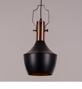 Lampe suspendue ronde en métal faite à la main en laiton AK en cuivre et blanc enduit de poudre fini pour la décoration intérieure de l'hôtel et de la maison - Product Image 4