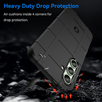 Coque arrière de protection antichoc en TPU souple avec boutons à pression, couleur unie, compatible multi-marques