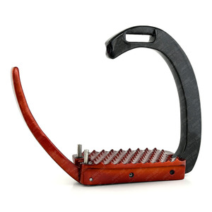 Estribos DE SEGURIDAD ingleses de alta resistencia, almohadilla de aluminio antideslizante para salto libre, estribo flexible para montar en sillín de tamaño adulto con clase - Product Image 4