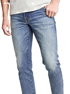 กางเกงยีนส์ขาเรียวทรงหลวมเอวสูงสำหรับผู้ชายและผู้หญิงผ้ายีนส์แบบปรับแต่งได้สำหรับทุกเพศ - Product Image 5