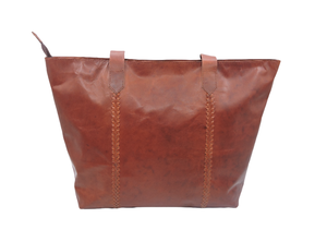 กระเป๋าโท้ทหนังถักทำมือแบบวินเทจหนังควายคุณภาพสูงทำด้วยมือสำหรับทุกวันเรามีสินค้าในอินเดีย - Product Image 3