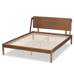 Minimalista elegante madera maciza de teca diván cama muebles de interior-Gion - Product Image 1