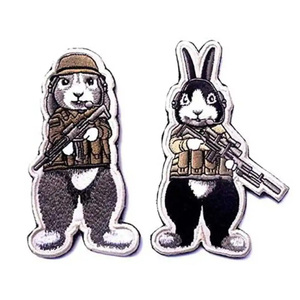 Nouvelle arrivée prix usine badges en tissu conception personnalisée patchs de broderie fer sur badges brodés pour chapeau et vêtements - Product Image 2