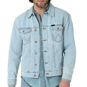 Chaqueta Vaquera Ligera Personalizable para Hombre, Estilo Urbano 2025, Venta en Línea, Servicio OEM para Invierno - Product Image 3