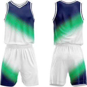 Uniformes de baloncesto con logotipo personalizado al por mayor nombre y número de equipo de alta calidad tallas para jóvenes y adultos - Product Image 1