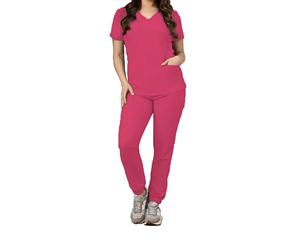 Ensemble de blouses médicales pour femmes, séchage rapide, extensible dans les 4 sens, uniformes d'infirmières, vêtements médicaux pour femmes et hommes, clinique - Product Image 1