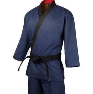 Venta al por mayor logotipo personalizado Jiu Jitsu Kimono BJJ Gi Karate Judo uniforme con pantalones cortos MMA para entrenamiento y competición - Product Image 2