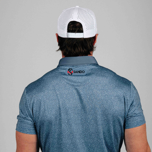 เสื้อโปโลพิมพ์ลายสำหรับผู้ชาย, เสื้อโปโลแห้งเร็วแขนสั้นมีปก - Product Image 2