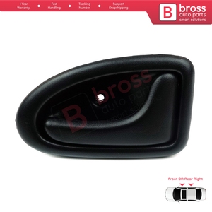 Manija Interior Derecha Negra Tipo Varilla BDP78 para Clio 2, Scenic, Megane 1, Trafic, Master 2, Mascott, Logan 1, Movano, Vivaro A, Intersta - Product Image 3