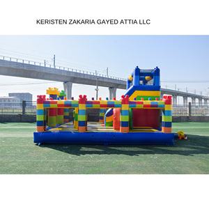 Casa de Burbujas Inflable Comercial con Tobogán y Base Elástica, Castillo de Globos Transparente de PVC, 3 Años de Garantía - Product Image 1