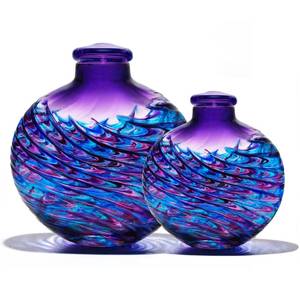 Impressionnant verre de mosaïque de galaxie violette adulte ou moyenne option gravée au laser hommage unique - Product Image 5