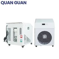 Pompa ozon pintar WiFi 1HP, monitor jarak jauh luar ruangan semua cuaca pendingin air mandi es