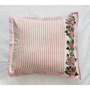 Hand block printed cushion 100% cotton fabric size 50 x 50 cm Handmade Bulk Product Customized - Product Image 6