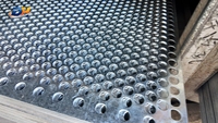 Tôle métallique perforée sur mesure, panneau en acier perforé, maille métallique perforée, tôle à trous ronds, fabrication OEM, livraison directe d'usine