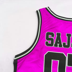 Maillot de football respirant avec impression de basket-ball pour jeunes Offres Spéciales Maillot de basket-ball pour hommes résistant aux vêtements de sport avec logo personnalisé en usine - Product Image 3